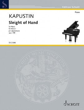 カプースチン：スライト・オブ・ハンド Op.138 【輸入：ピアノ】