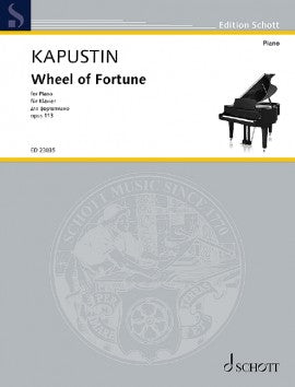 カプースチン：ホイール・オブ・フォーチュン Op. 113 【輸入：ピアノ】