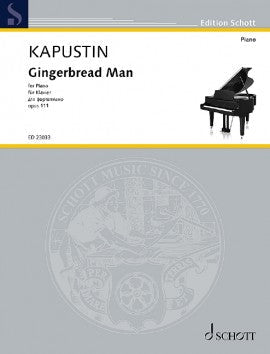 カプースチン:ジンジャーブレッド・マン Op.111 【輸入:ピアノ】