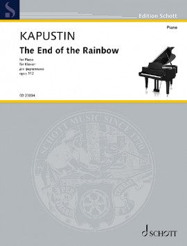 カプースチン：虹の終わり Op.112 【輸入：ピアノ】