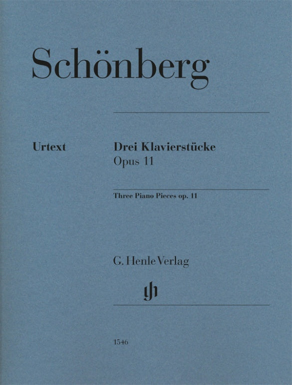 シェーンベルク：3つのピアノ曲 Op.11/原典版/Scheideler編/Ax運指 【輸入：ピアノ】