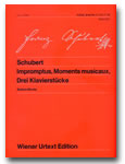 ウィーン原典版００１　シューベルト　即興曲、楽興の時、３つのピアノ曲