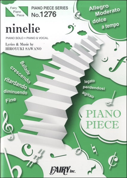 PP1276 ピアノピース ninelie /Aimer with chelly