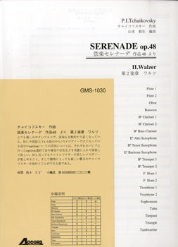 チャイコフスキー作曲　弦楽セレナーデ　作品４８より　第２楽章