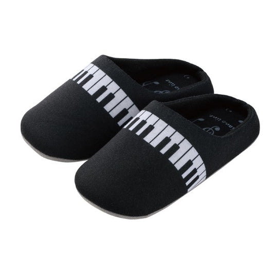 Piano line ルームシューズ S(鍵盤)