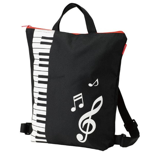 Piano line 2wayリュックバッグ(ト音記号)