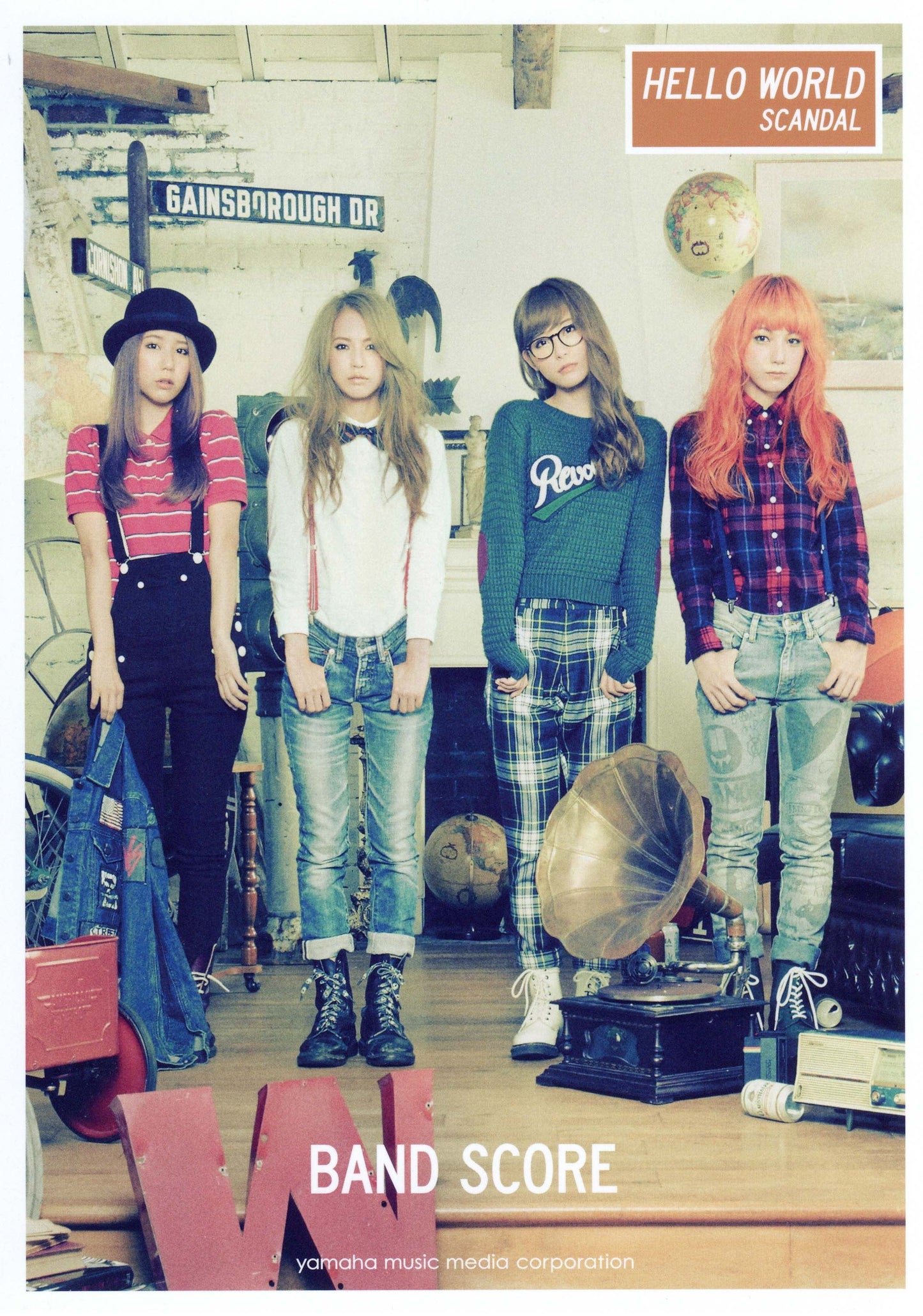 バンドスコア SCANDAL 『HELLO WORLD』