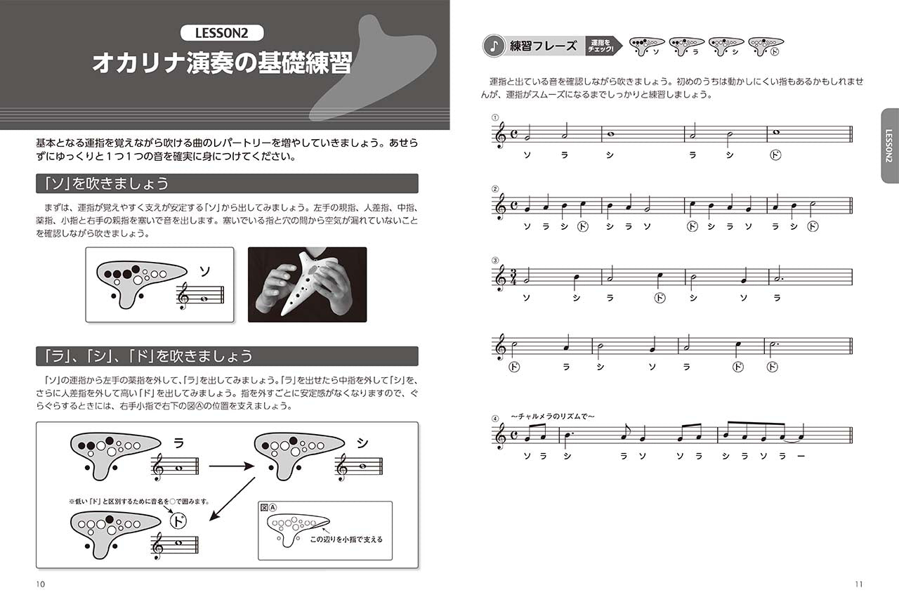 はじめよう！オカリナ ～初心者のためのオカリナ入門～_2