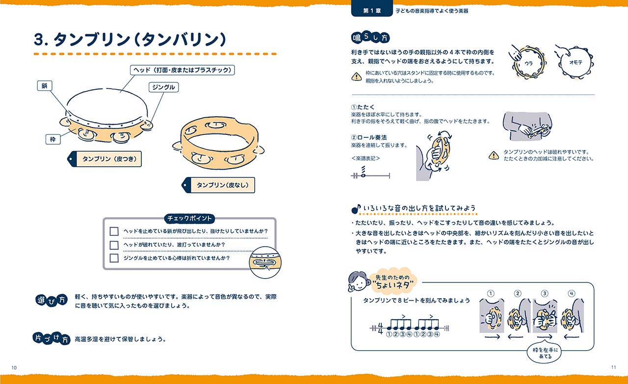 たのしい楽器あそびと合奏の本