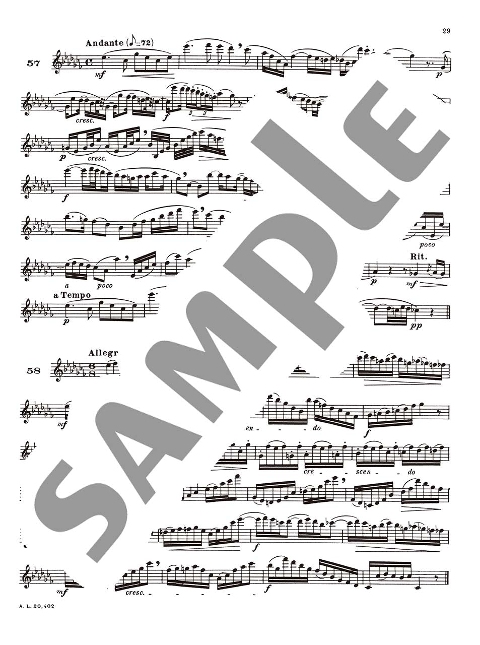 フェルリング/ミュール:サクソフォンのための48の練習曲 ルデュック社ライセンス版_4