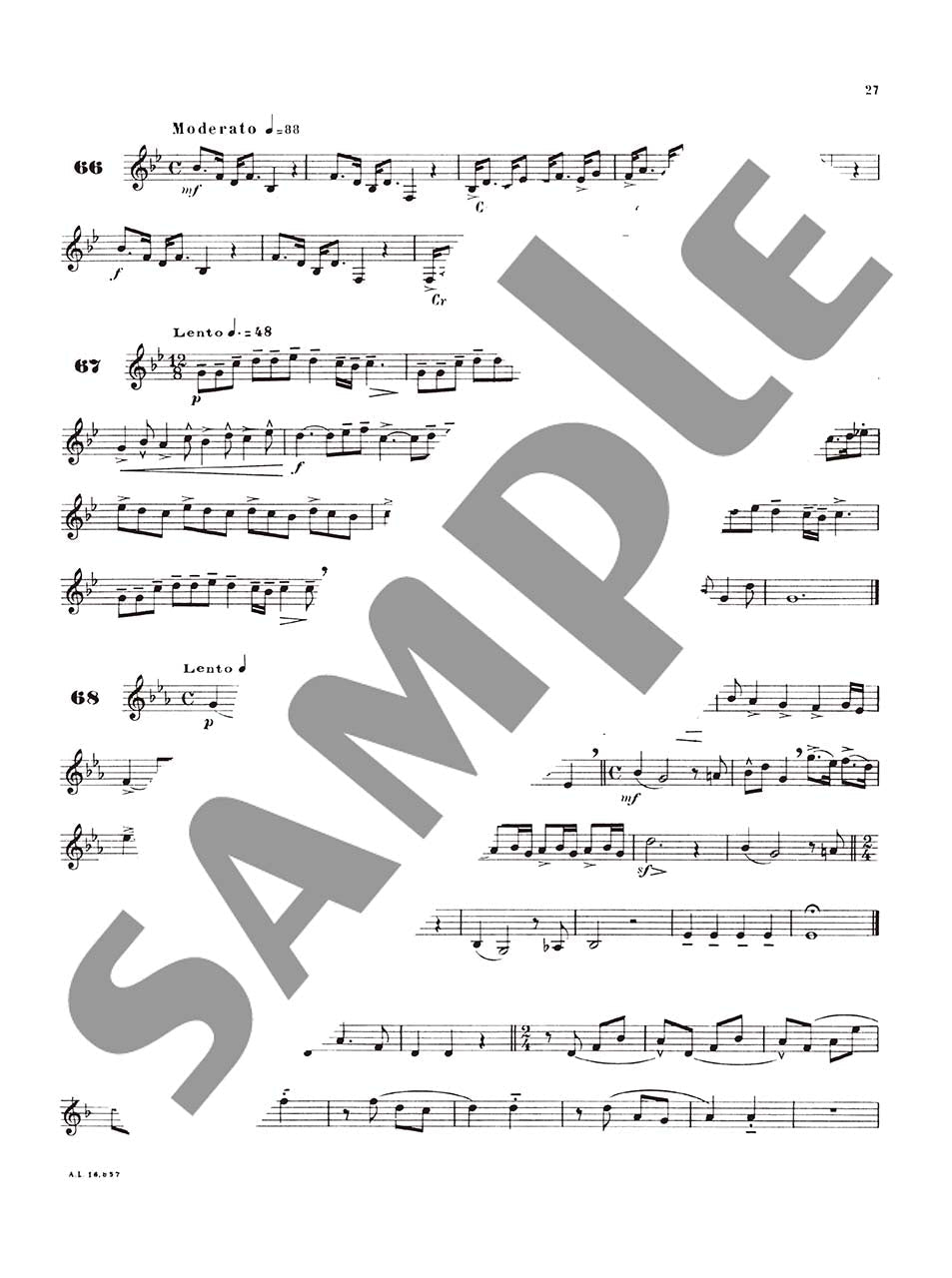 アルフォンス:旋律的・漸進的な新しい200のホルン練習曲 第1巻 ルデュック社ライセンス版_4