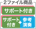 レジスト（レジスト＋サポート／レジスト＋参考演奏＋サポート）